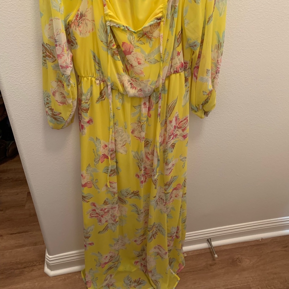 Long Pink blush dress